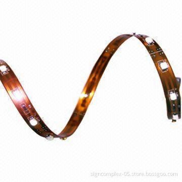 Flexible LED Strip with 4.8W Power Consumption and 120° Beam Angle